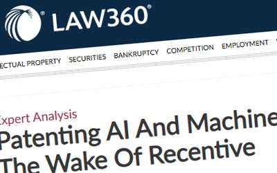 Patenting AI and Machine Learning in the Wake of Recentive