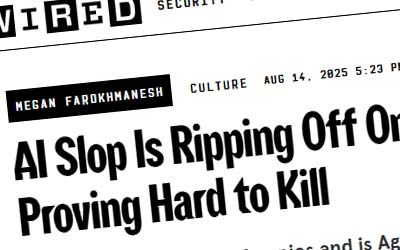 WIRED Talks to Kirk re: AI Clones in Gaming Industry