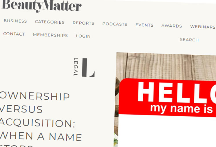 BeautyMatter interviews Kirk Sigmon regarding Beauty and Fashion Branding