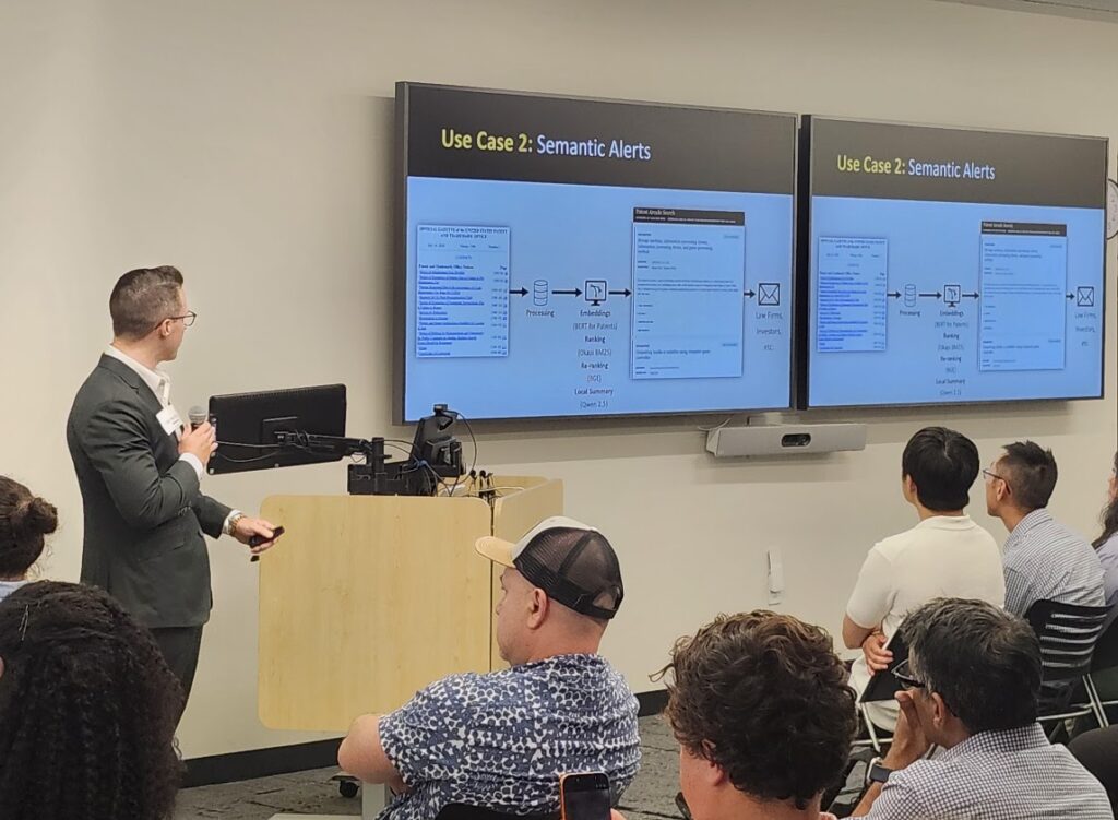 PatentAgility AI Patent Analysis Toolkit Selected from Hundreds to Present at AI Builders Night at Amazon HQ2
